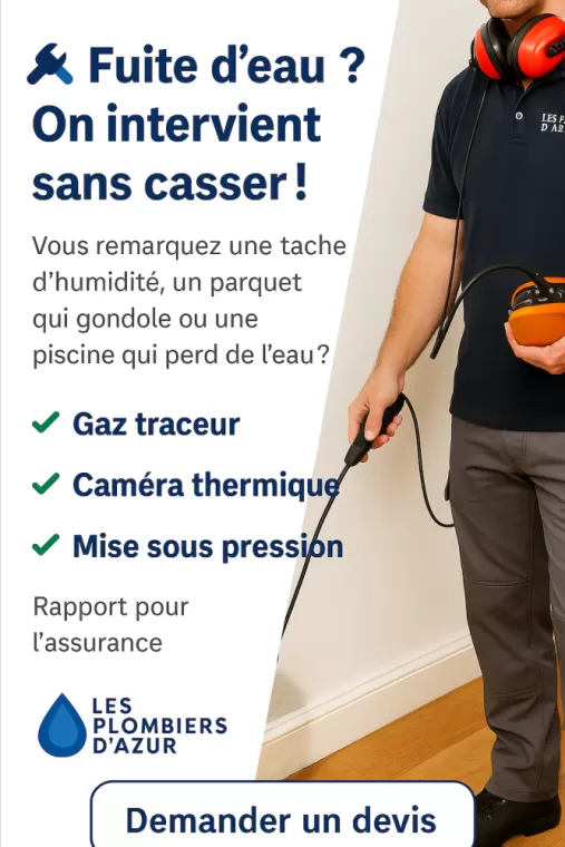 Spécialiste de vos recherche de fuites