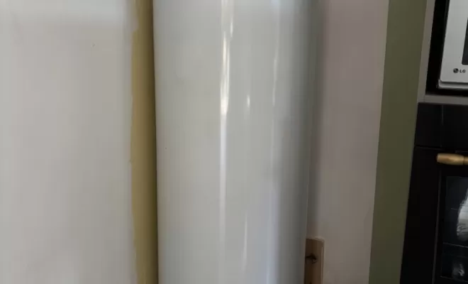 Dépose de l'ancien ballon