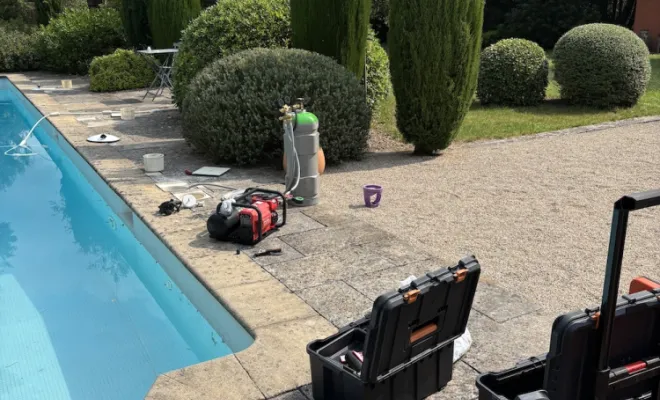 Recherche de fuite piscine